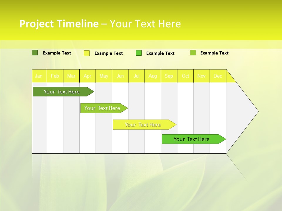 Tranquil Nature Plant PowerPoint Template