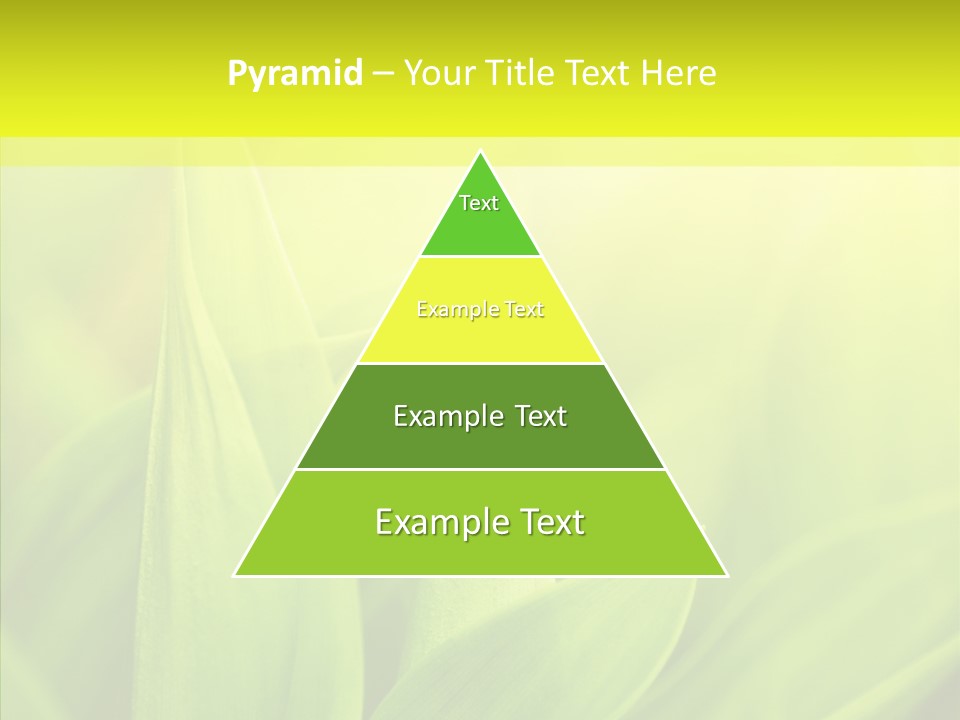Tranquil Nature Plant PowerPoint Template
