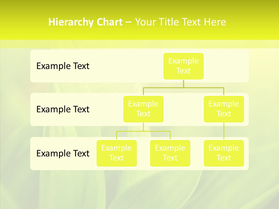 Tranquil Nature Plant PowerPoint Template