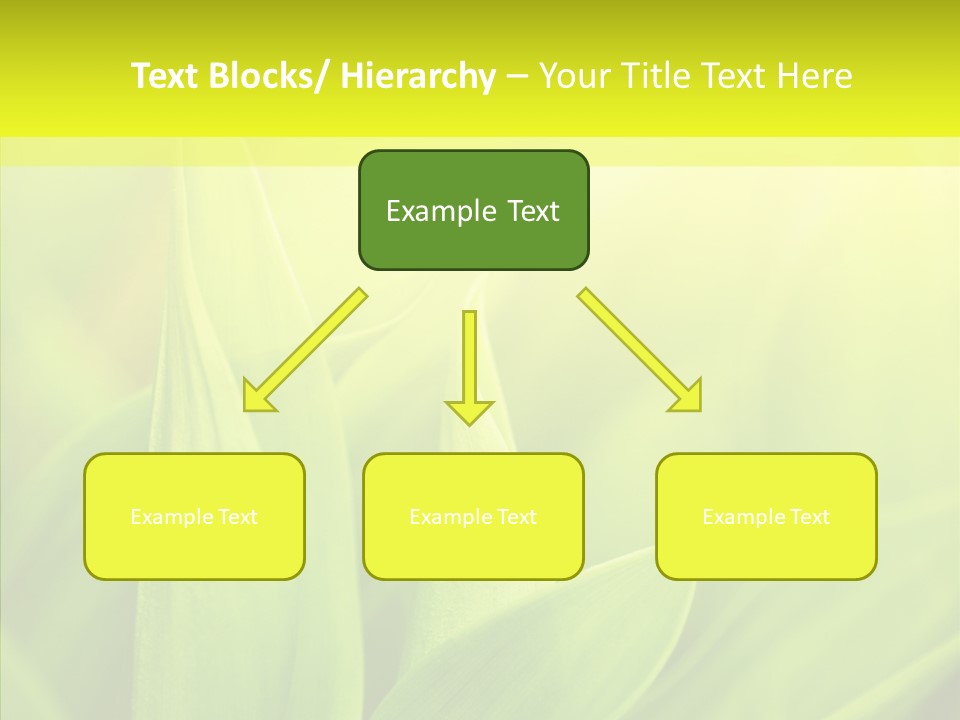 Tranquil Nature Plant PowerPoint Template