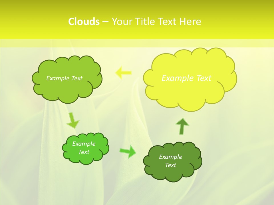 Tranquil Nature Plant PowerPoint Template