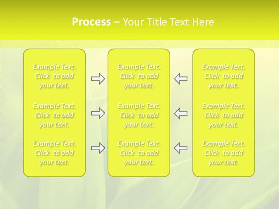 Tranquil Nature Plant PowerPoint Template