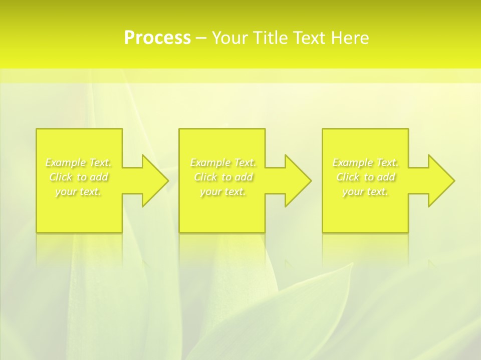 Tranquil Nature Plant PowerPoint Template