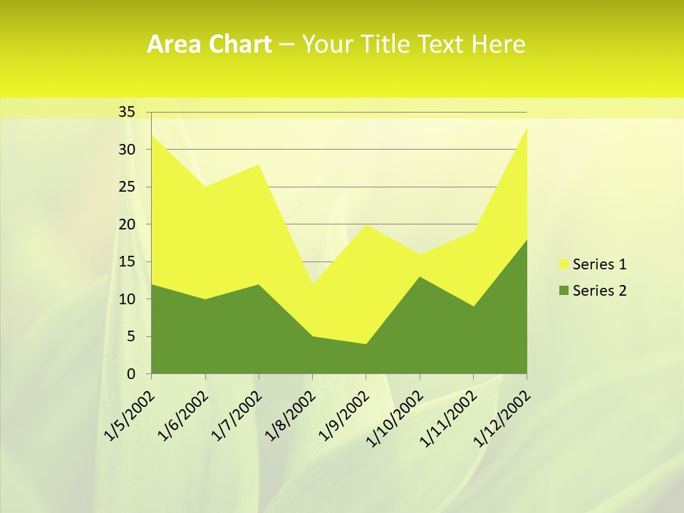 Tranquil Nature Plant PowerPoint Template