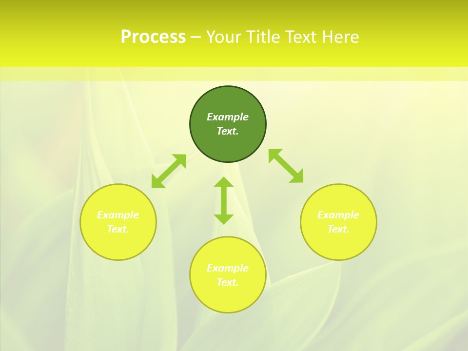 Tranquil Nature Plant PowerPoint Template