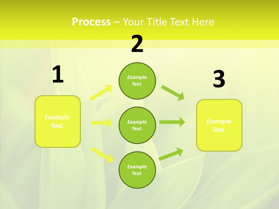 Tranquil Nature Plant PowerPoint Template