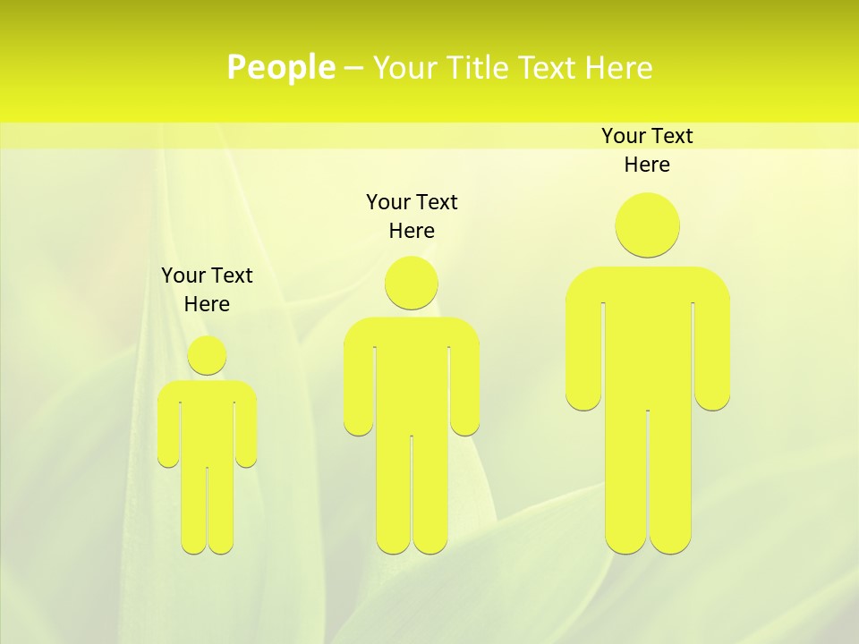 Tranquil Nature Plant PowerPoint Template