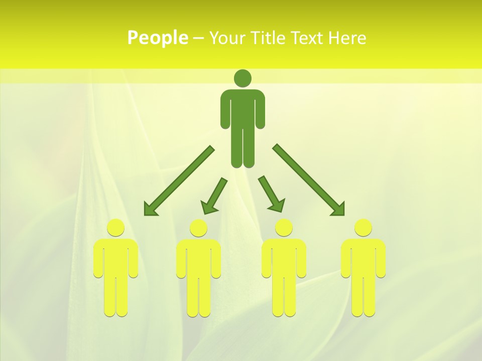 Tranquil Nature Plant PowerPoint Template