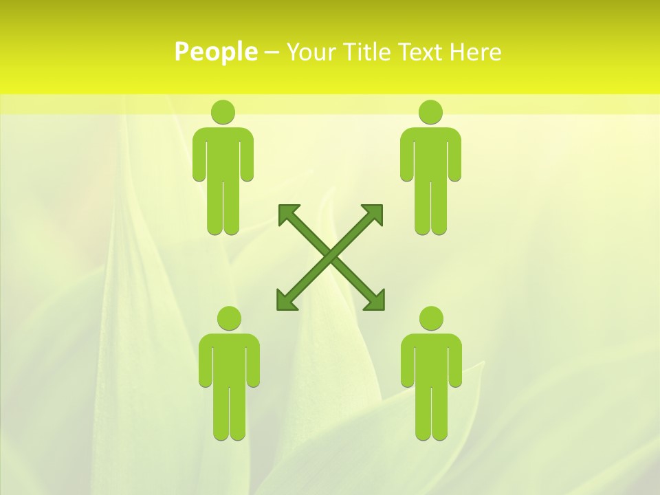 Tranquil Nature Plant PowerPoint Template