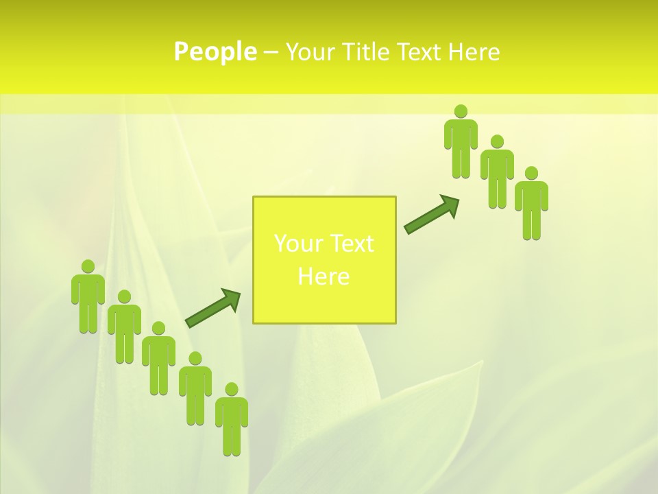 Tranquil Nature Plant PowerPoint Template