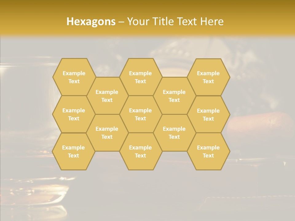 Drink Date Cognac PowerPoint Template