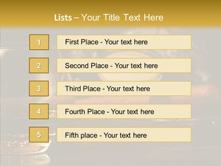 Drink Date Cognac PowerPoint Template