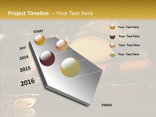 Drink Date Cognac PowerPoint Template