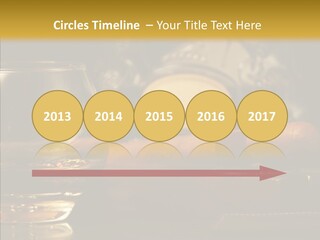 Drink Date Cognac PowerPoint Template