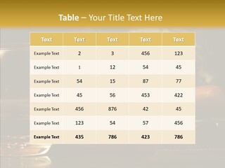 Drink Date Cognac PowerPoint Template