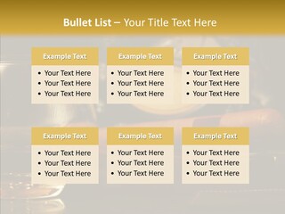 Drink Date Cognac PowerPoint Template