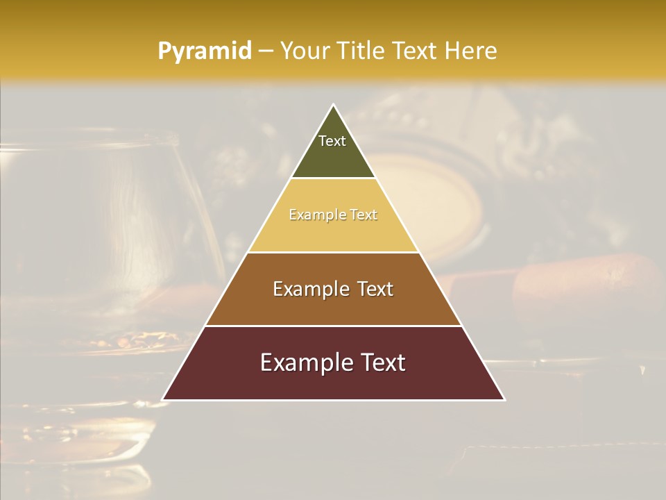 Drink Date Cognac PowerPoint Template