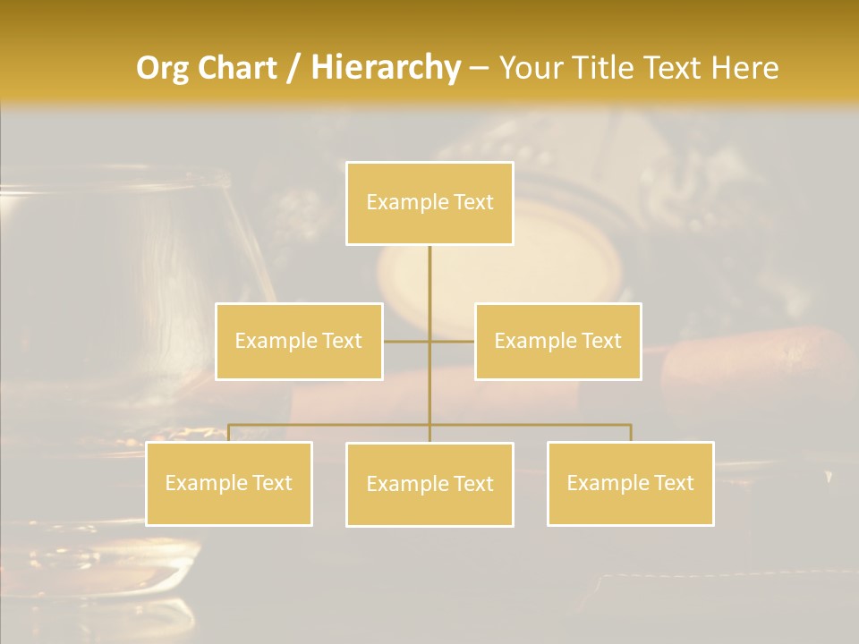 Drink Date Cognac PowerPoint Template