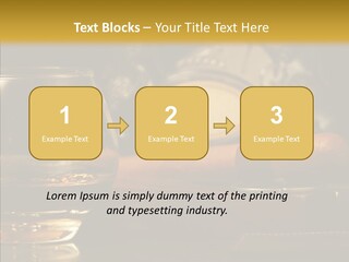 Drink Date Cognac PowerPoint Template