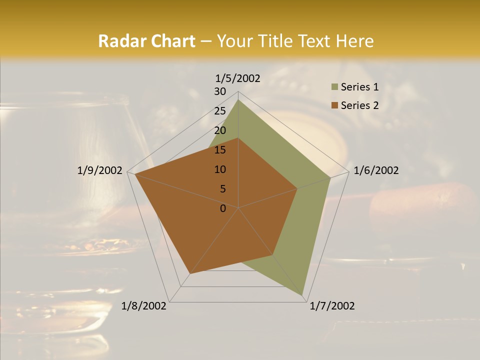 Drink Date Cognac PowerPoint Template