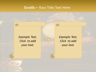 Drink Date Cognac PowerPoint Template