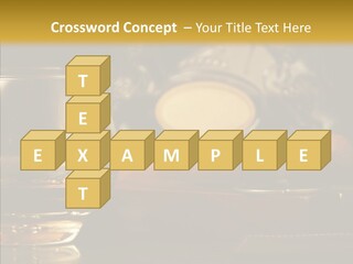 Drink Date Cognac PowerPoint Template