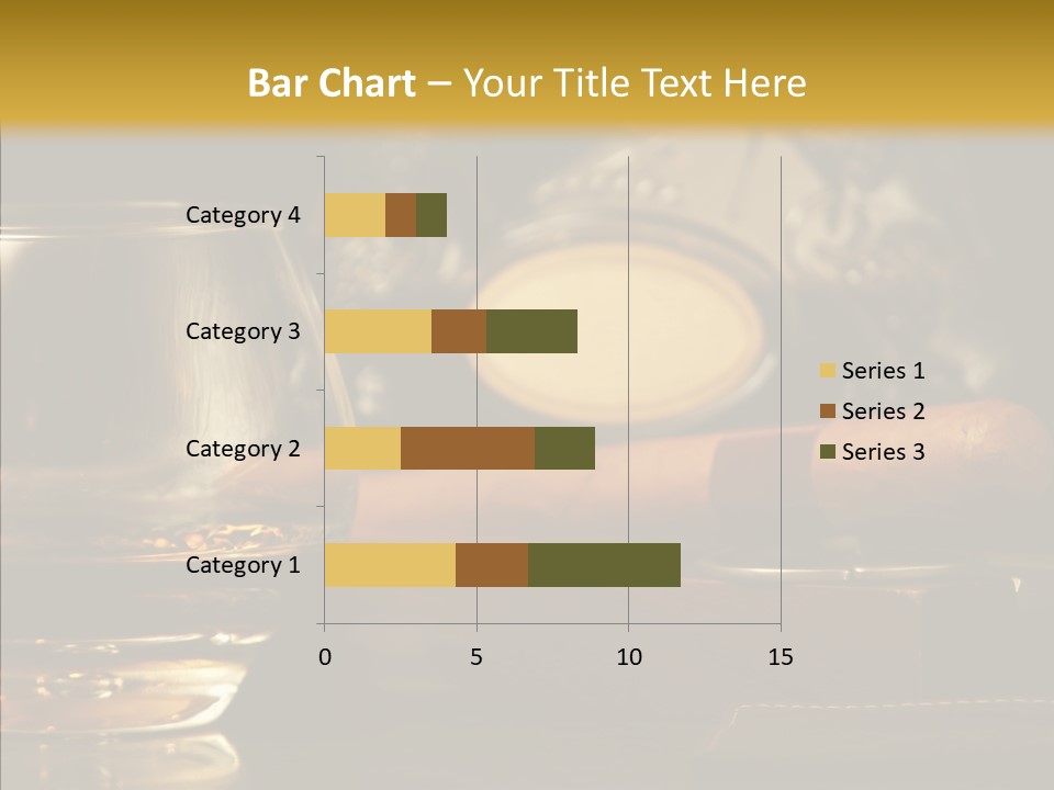 Drink Date Cognac PowerPoint Template