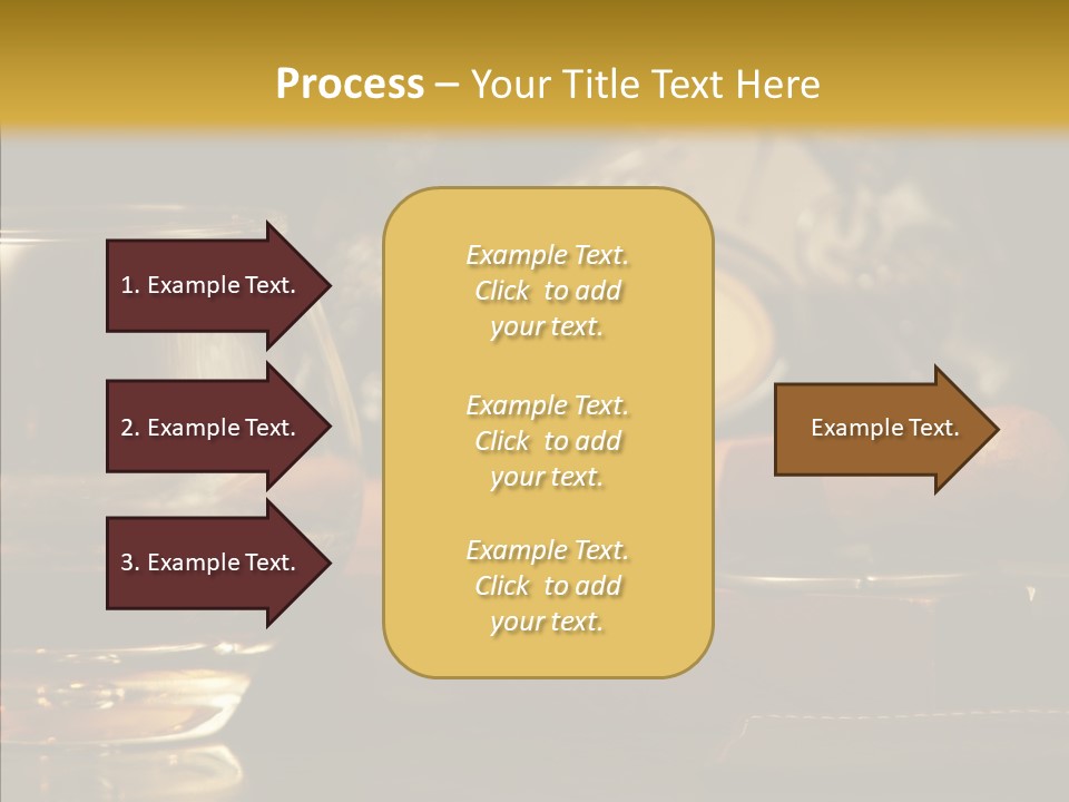 Drink Date Cognac PowerPoint Template