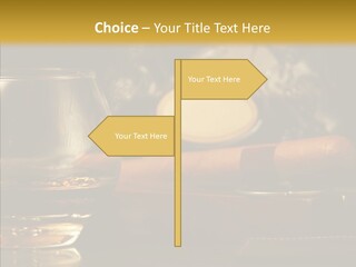 Drink Date Cognac PowerPoint Template