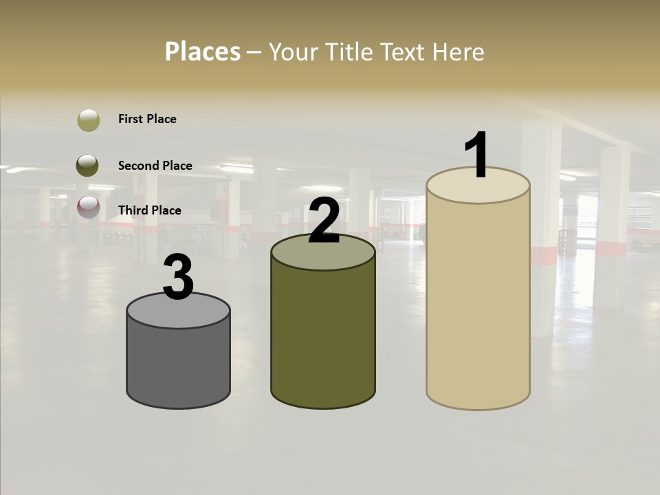 Wide City Shop PowerPoint Template