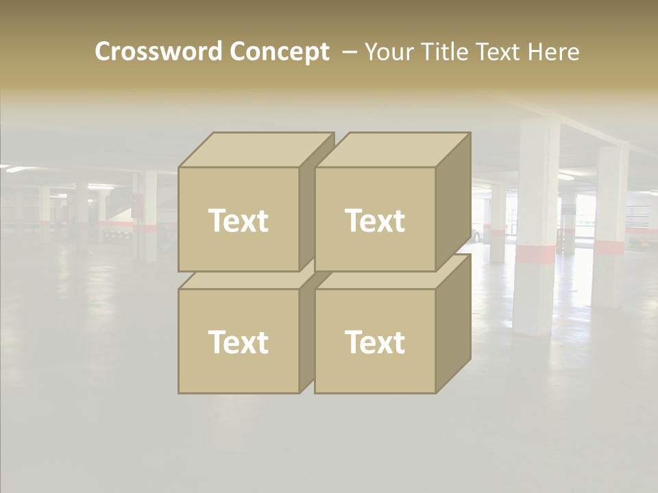Wide City Shop PowerPoint Template