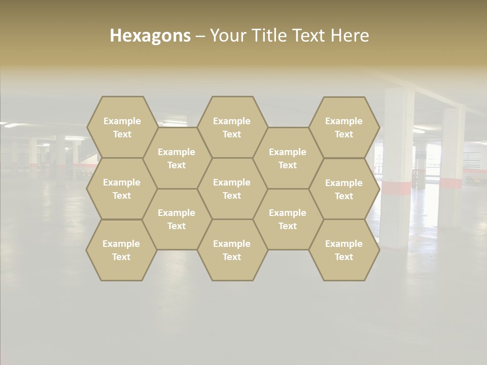 Wide City Shop PowerPoint Template