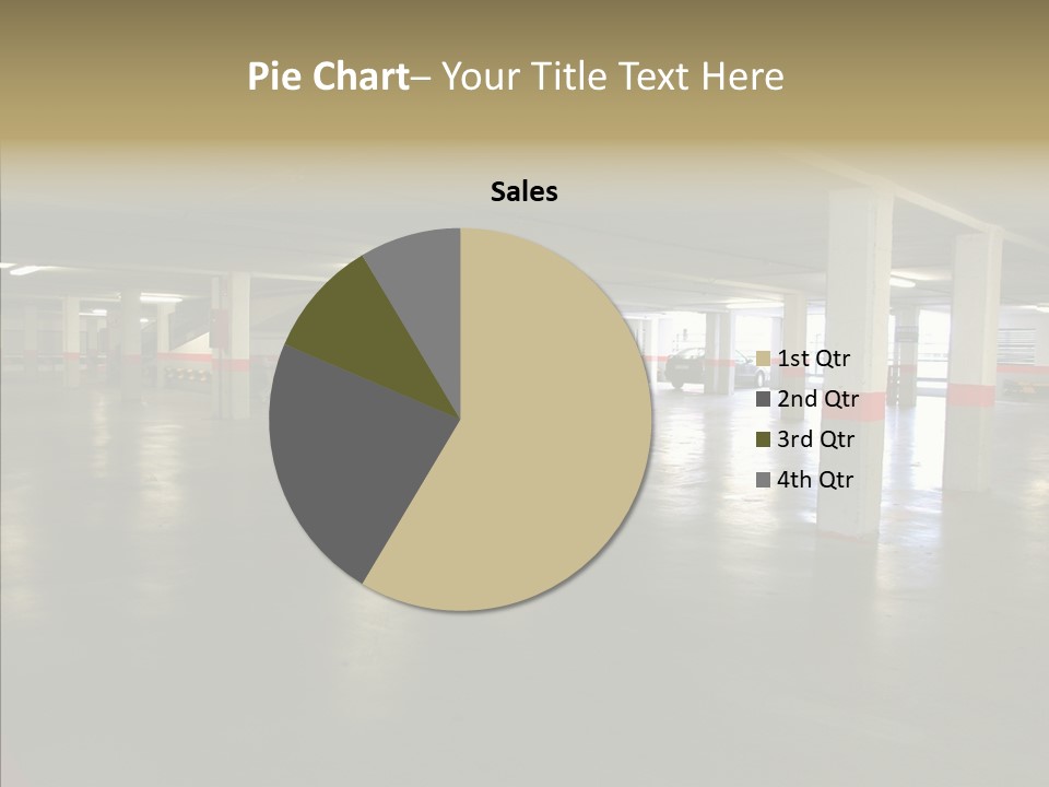 Wide City Shop PowerPoint Template