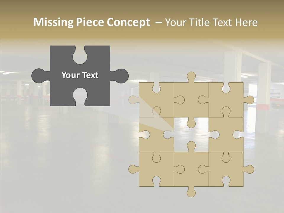 Wide City Shop PowerPoint Template