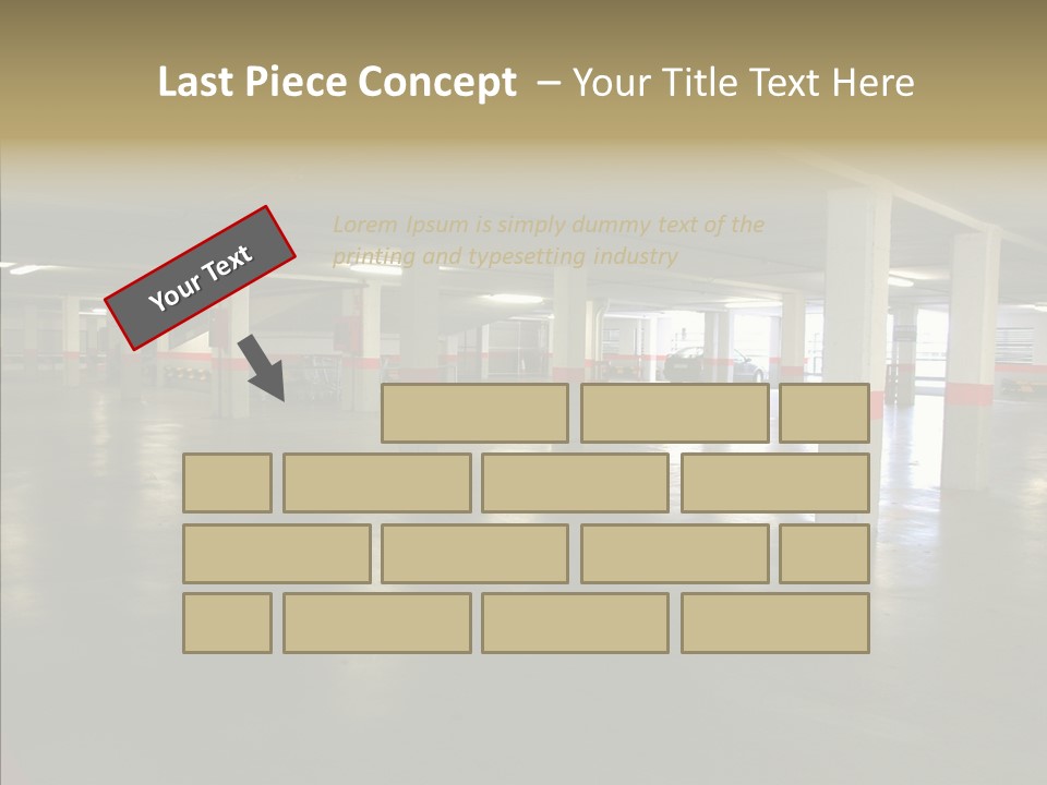 Wide City Shop PowerPoint Template