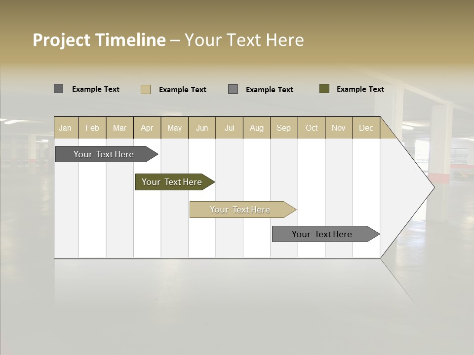 Wide City Shop PowerPoint Template