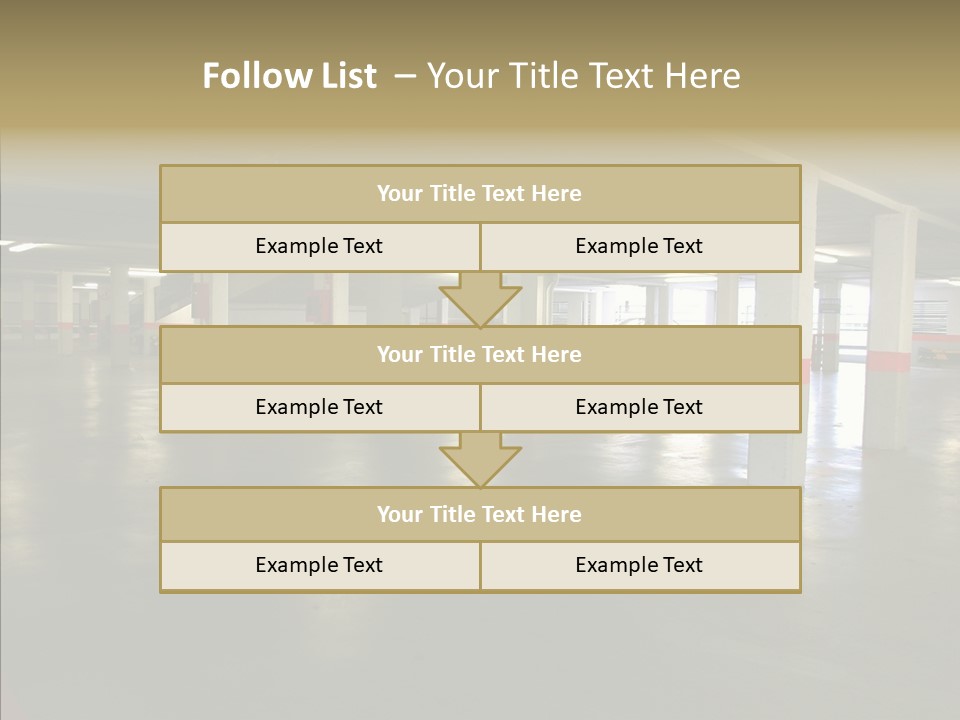 Wide City Shop PowerPoint Template