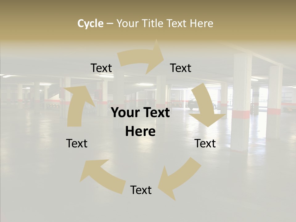 Wide City Shop PowerPoint Template