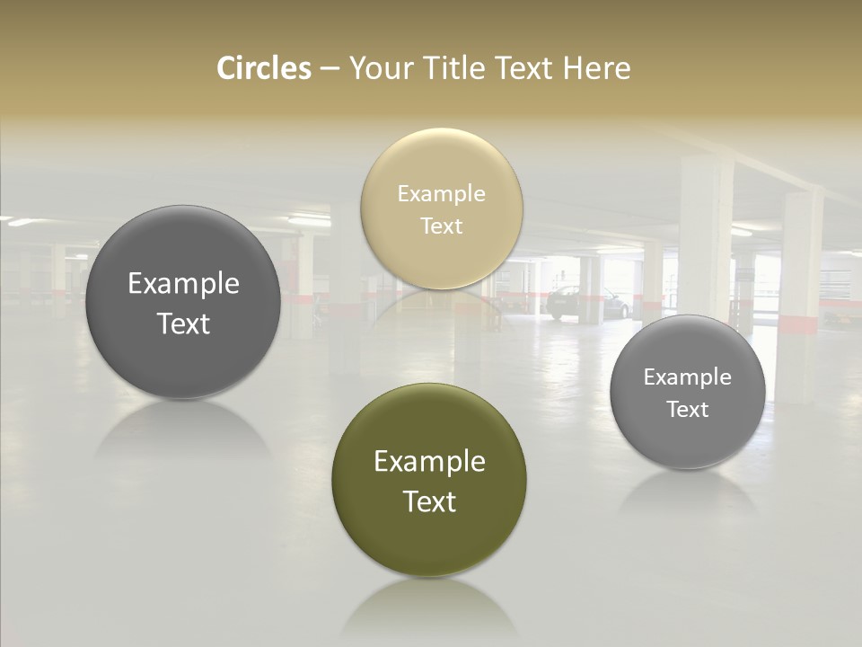 Wide City Shop PowerPoint Template