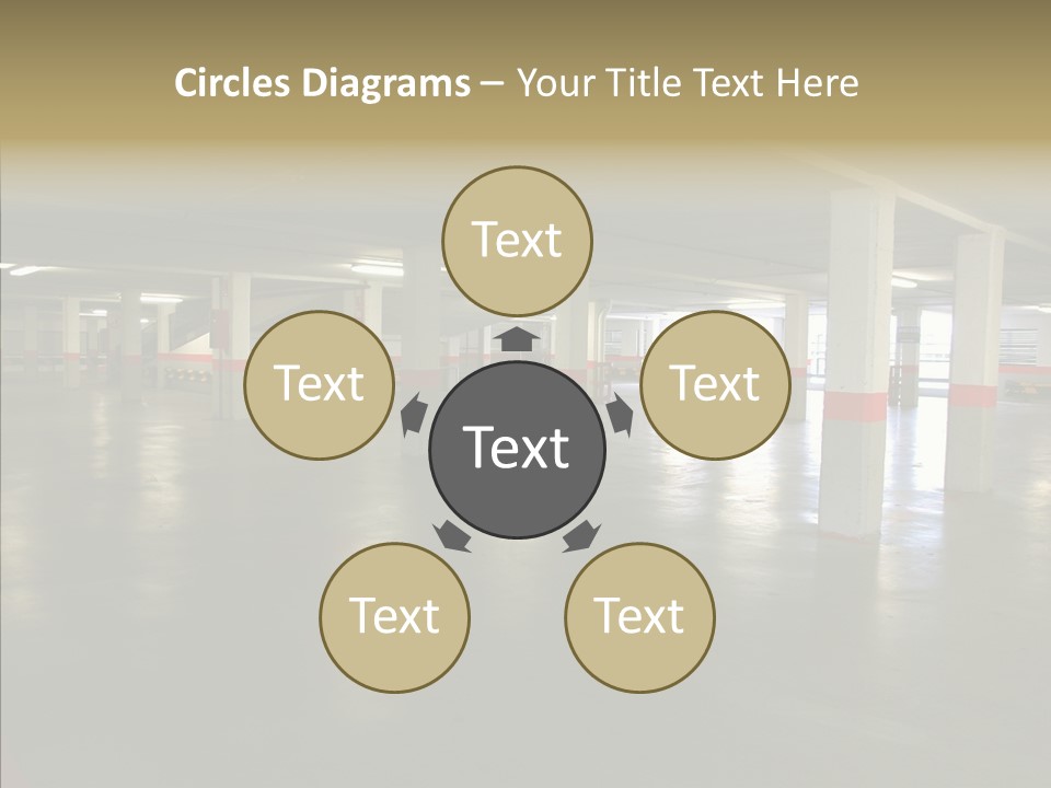 Wide City Shop PowerPoint Template