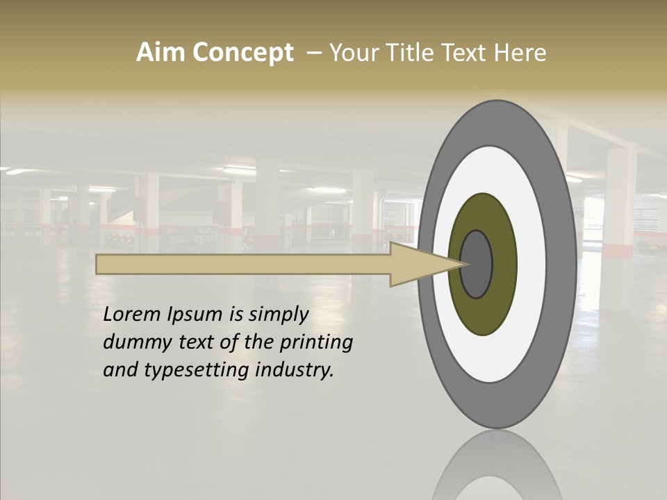 Wide City Shop PowerPoint Template