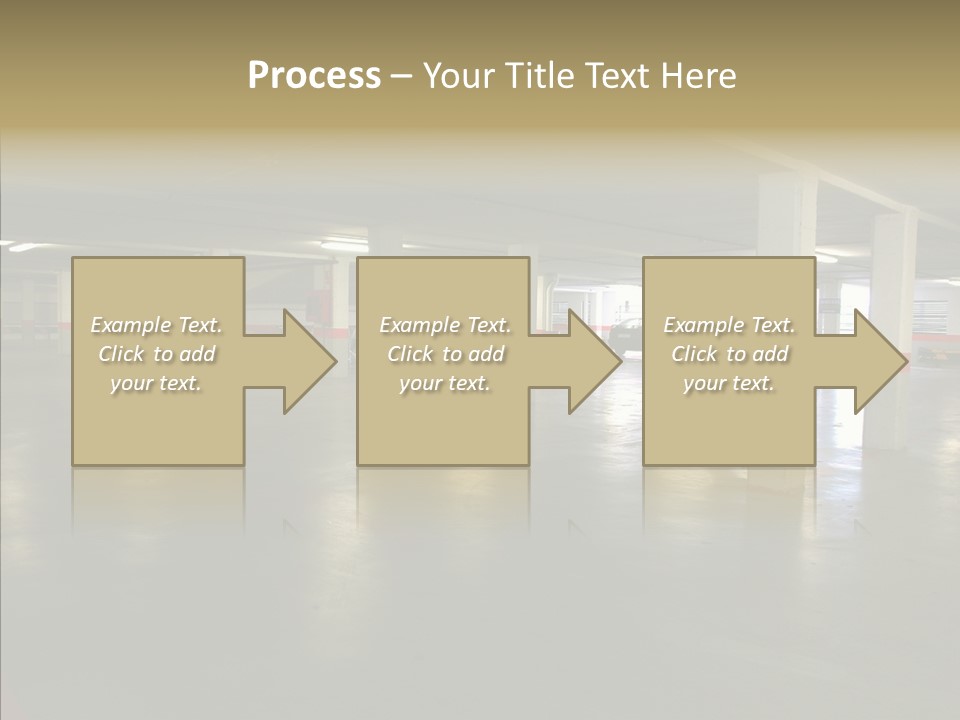Wide City Shop PowerPoint Template