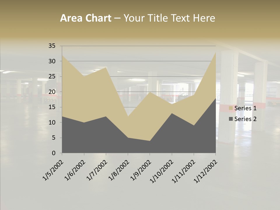 Wide City Shop PowerPoint Template