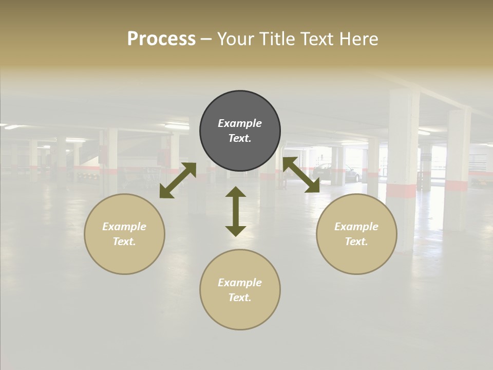 Wide City Shop PowerPoint Template