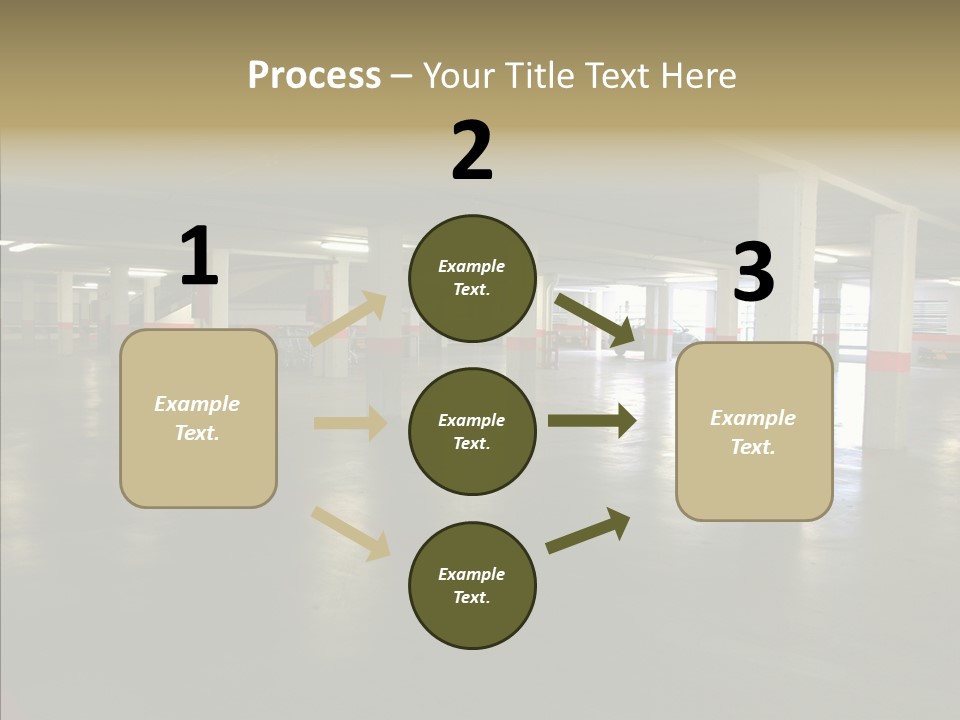 Wide City Shop PowerPoint Template