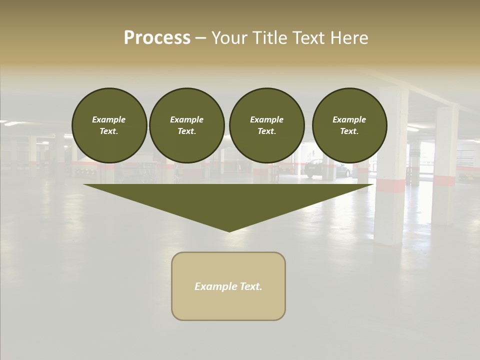 Wide City Shop PowerPoint Template