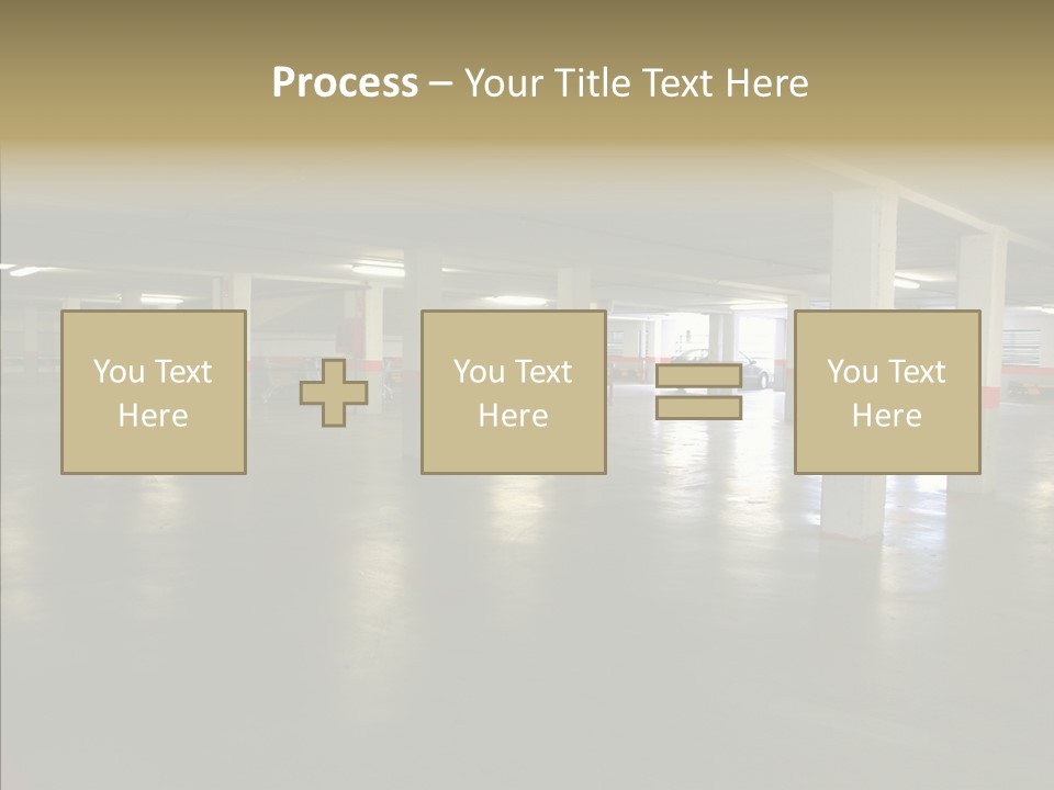 Wide City Shop PowerPoint Template