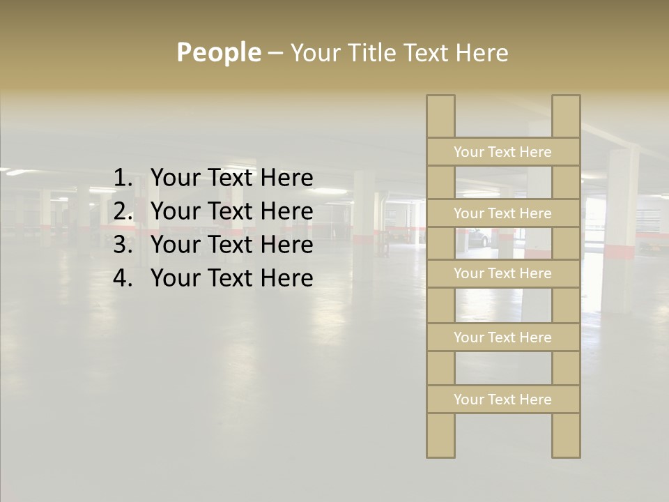 Wide City Shop PowerPoint Template