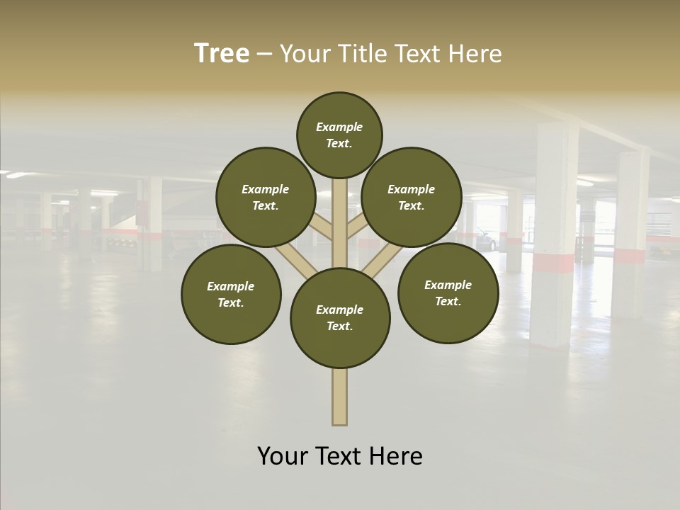 Wide City Shop PowerPoint Template