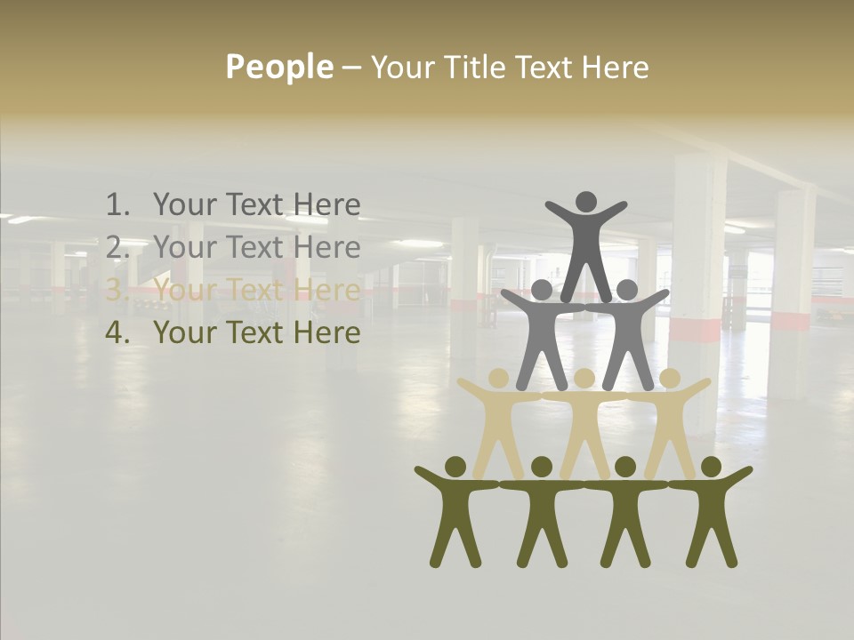 Wide City Shop PowerPoint Template